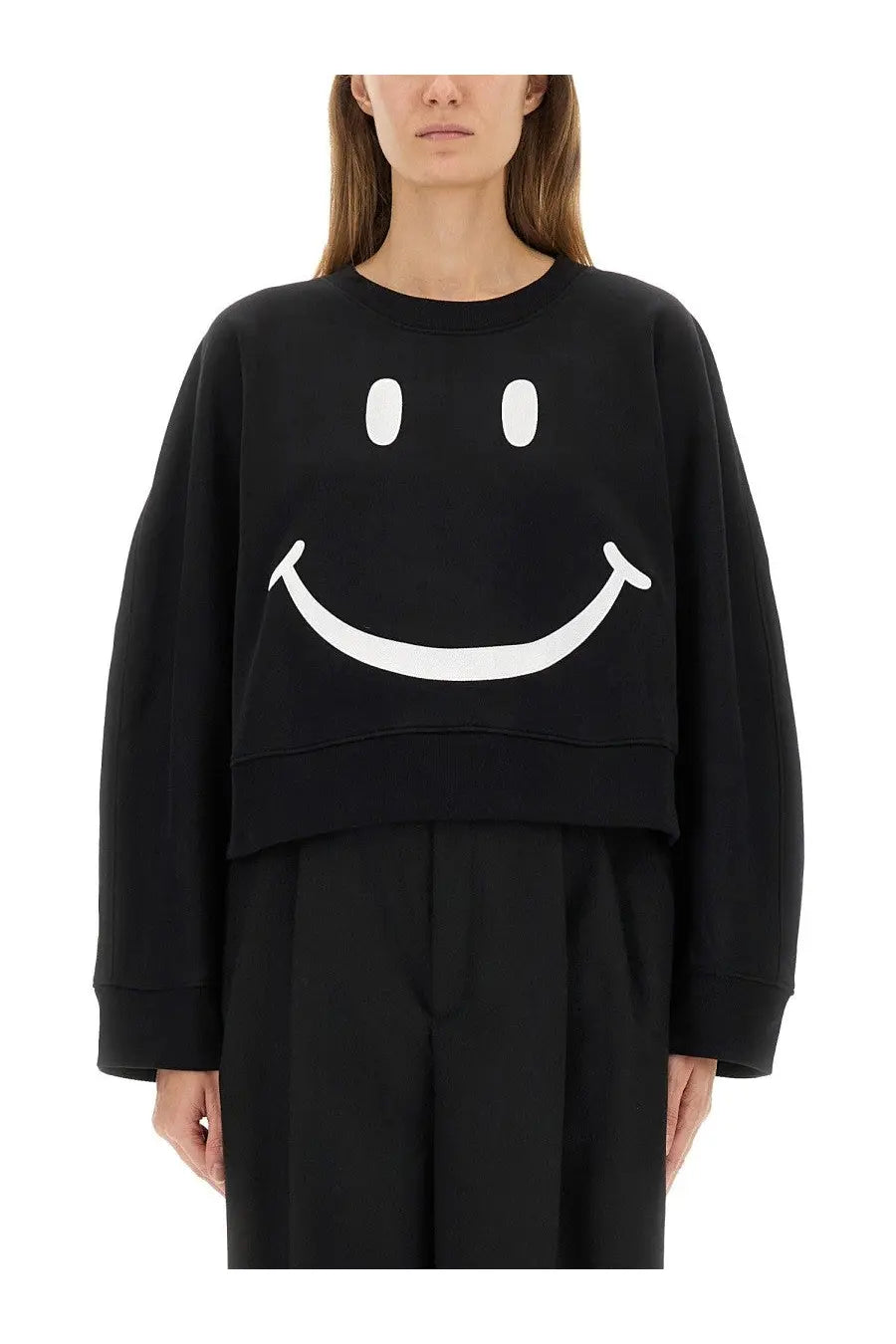Moschino Women's Smiley Sweatshirt Black