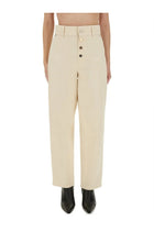 Moschino Women's Straight Fit Jeans Beige