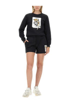 Moschino Women's Sweatshirt Shorts Black, view 2