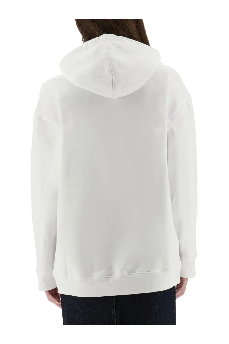 Moschino Women's Sweatshirt White, view 3