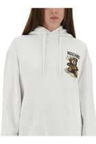 Moschino Women's Sweatshirt White, view 4