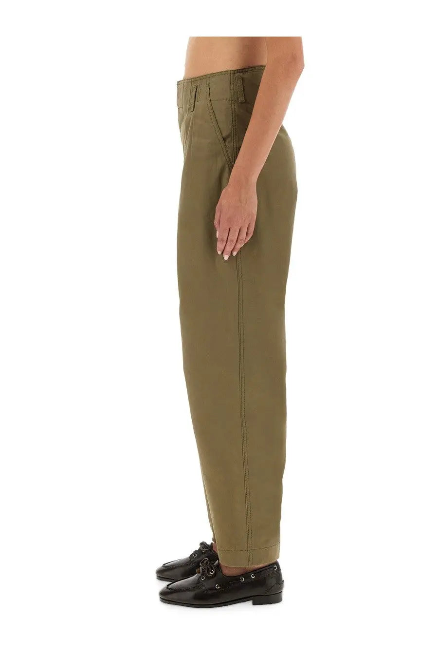 Moschino Women's Tailored Pants Green, view 4
