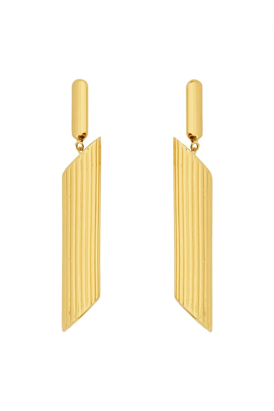 Moschino Women's Teddy Bear Clip Earrings Gold