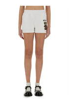 Moschino Women's Teddy Bear Shorts White