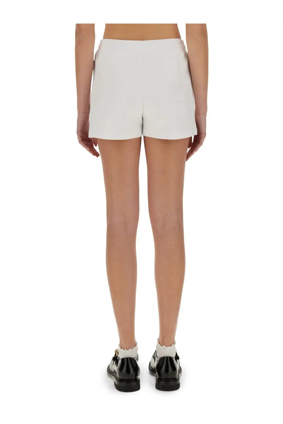 Moschino Women's Teddy Bear Shorts White, view 3