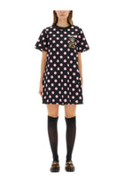 Moschino Women's Teddy Polka Dots Dress Black