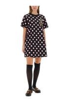 Moschino Women's Teddy Polka Dots Dress Black, view 4