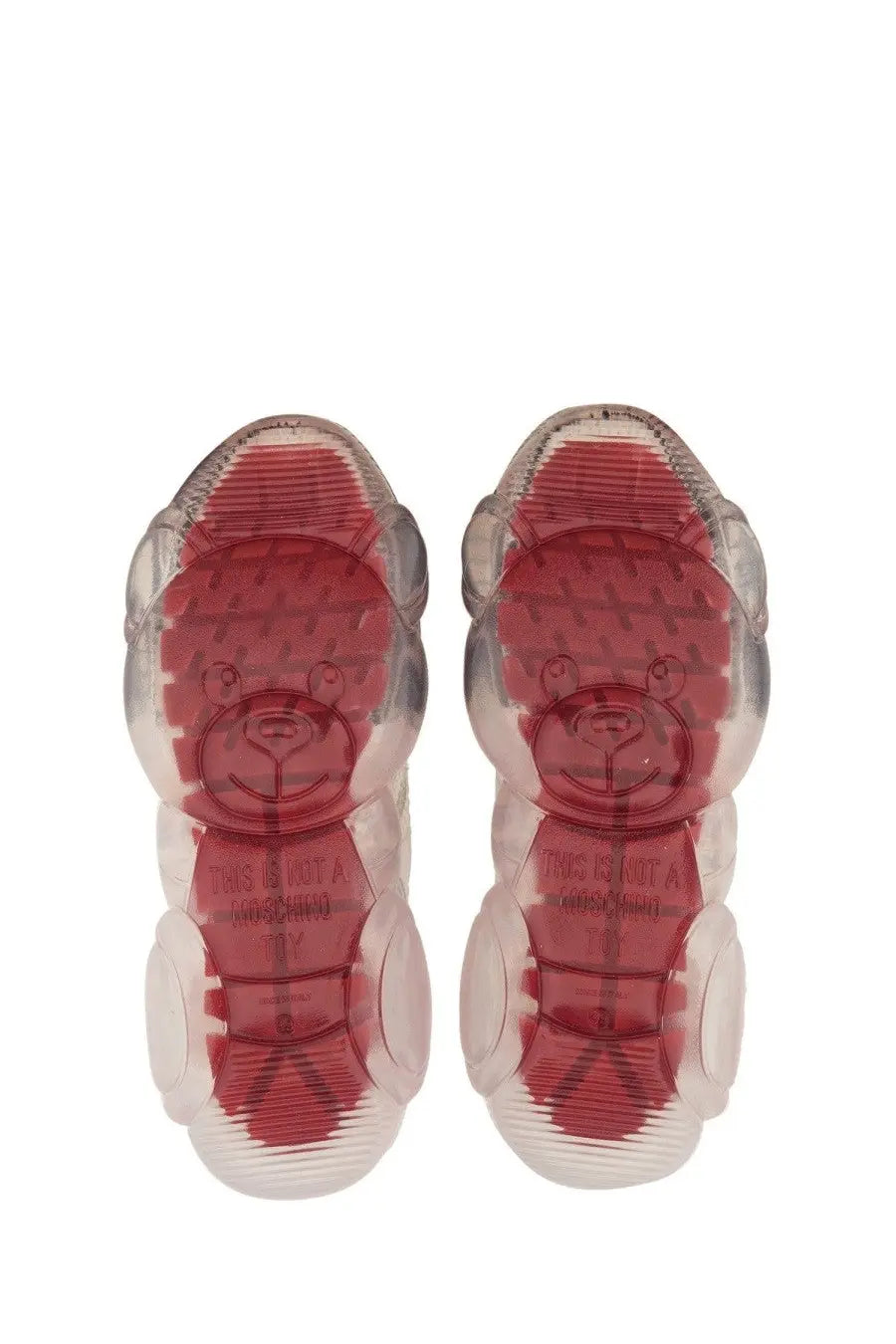 Moschino Women's Teddy Sneaker White, view 6