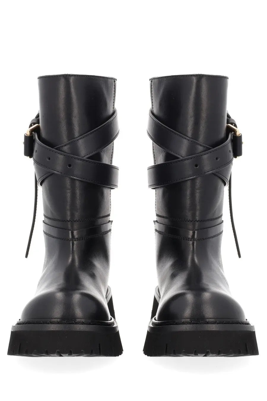 Moschino Women's Tie me Boot Black, view 5