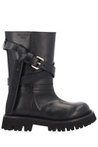 Moschino Women's Tie me Boot Black