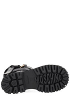 Moschino Women's Tie me Boot Black, view 4