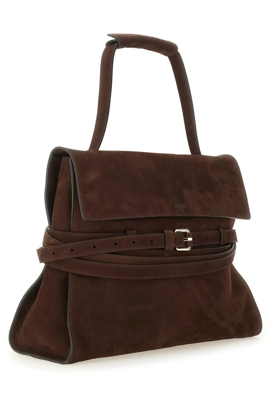 Moschino Women's Tie me Medium Bag Brown, view 5
