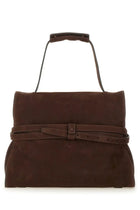 Moschino Women's Tie me Medium Bag Brown, view 4