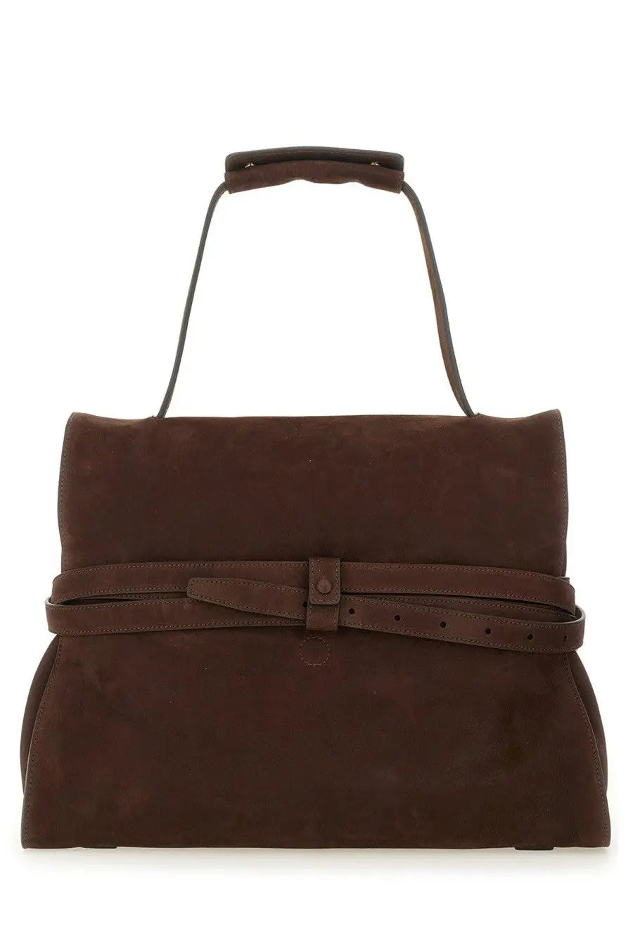 Moschino Women's Tie me Medium Bag Brown, view 4
