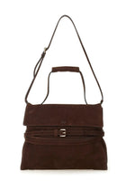 Moschino Women's Tie me Medium Bag Brown, view 2