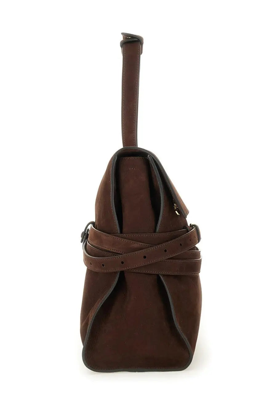 Moschino Women's Tie me Medium Bag Brown, view 3
