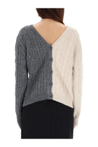 Moschino Women's Two Tone Cardigan Grey, view 3