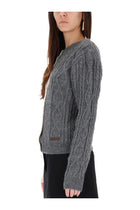 Moschino Women's Two Tone Cardigan Grey, view 4