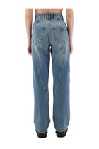 Moschino Women's Wide Leg Jeans Blue, view 3