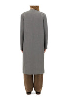 Moschino Women's Wool Coat Grey, view 3