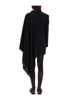 Moschino Women's Wool Flannel Jacket Black, view 3