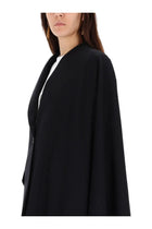 Moschino Women's Wool Flannel Jacket Black, view 4