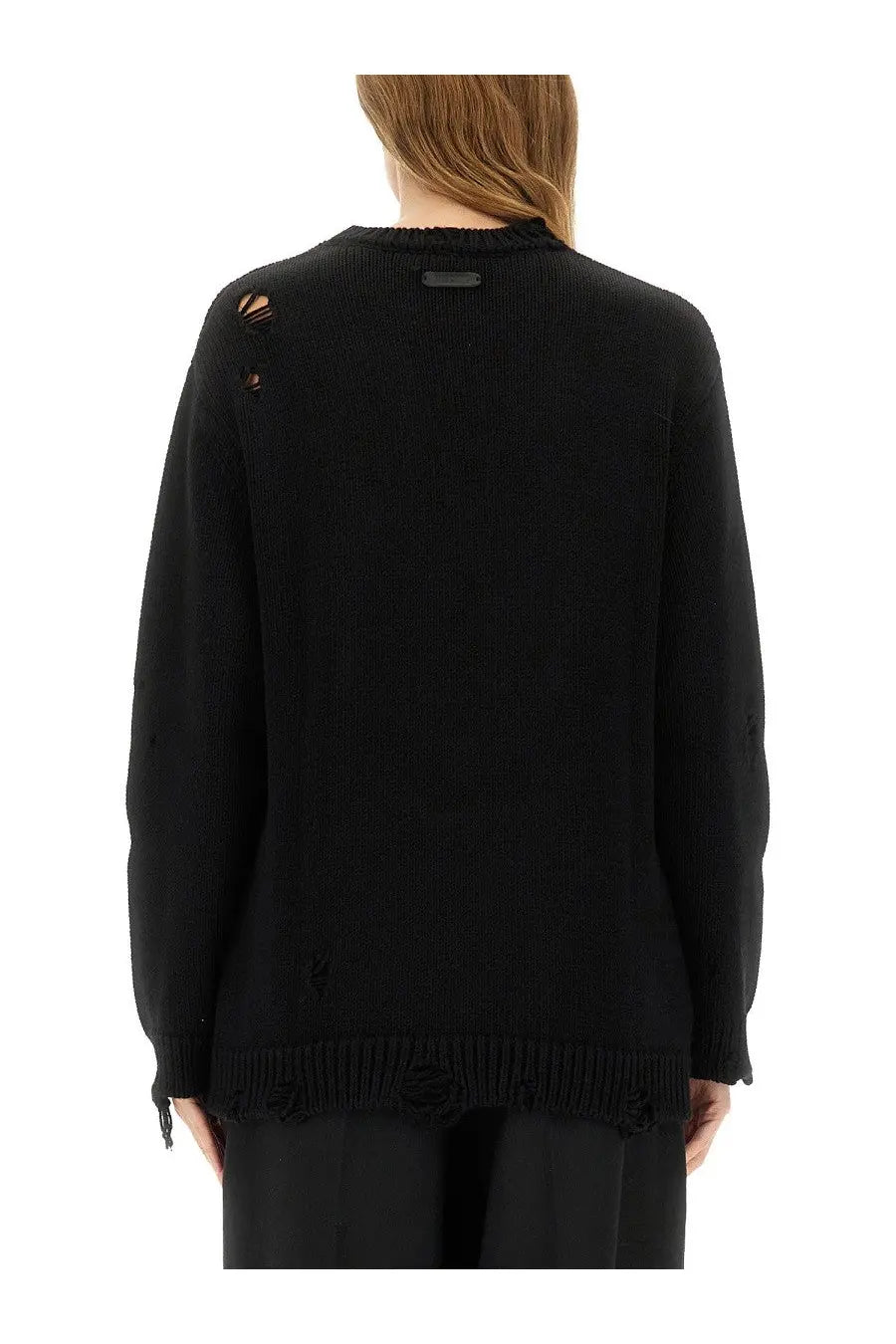 Moschino Women's Wool Jersey Black, view 3