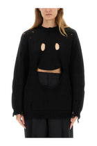 Moschino Women's Wool Jersey Black
