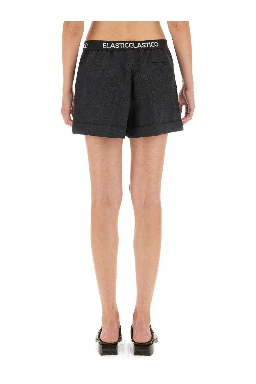 Moschino Women's Wool Shorts Grey, view 3