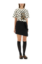 Moschino Women's Wool Wrap Skirt Black, view 2