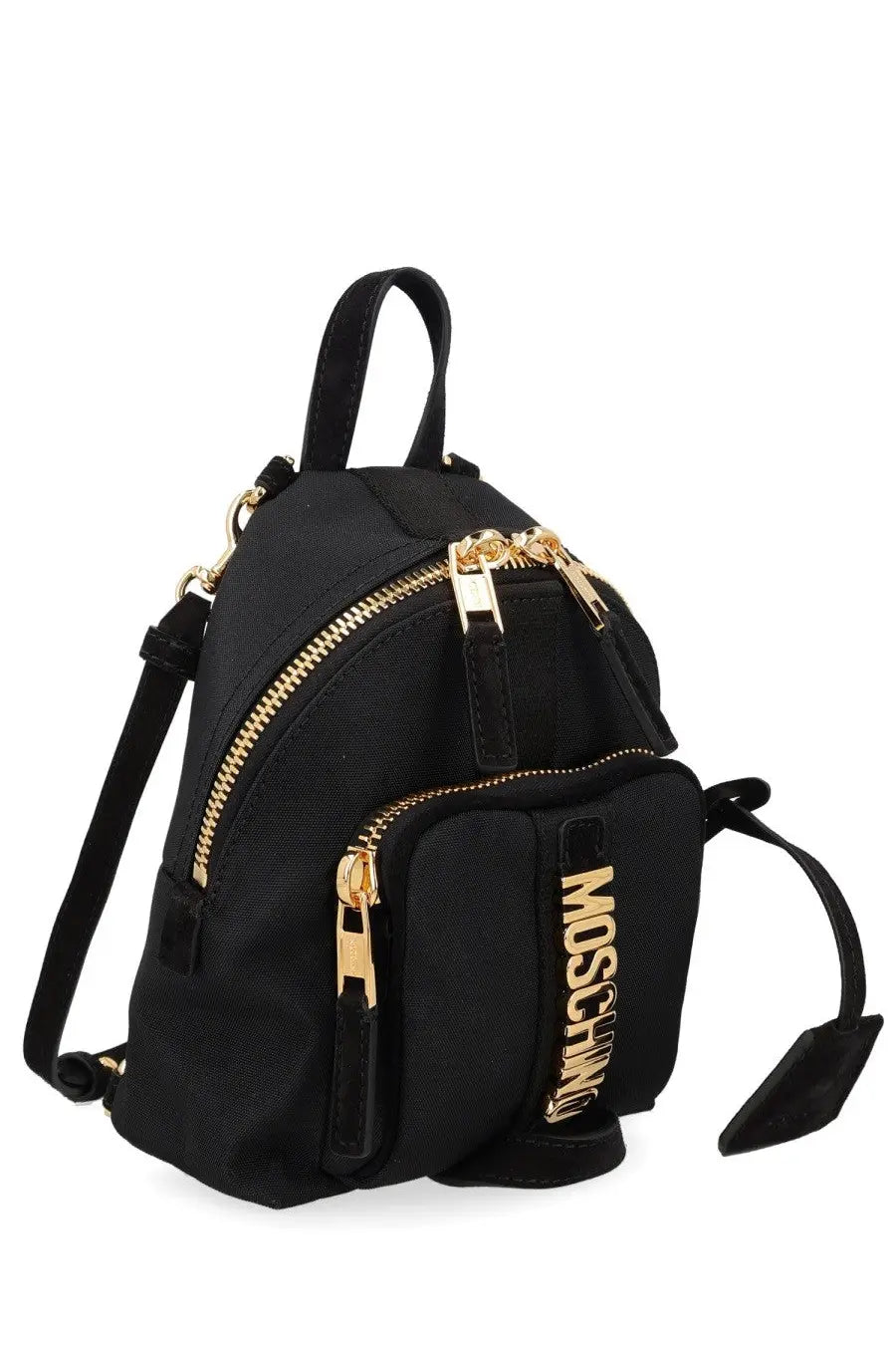 Moschino Women's Carry Backpack Black, view 3