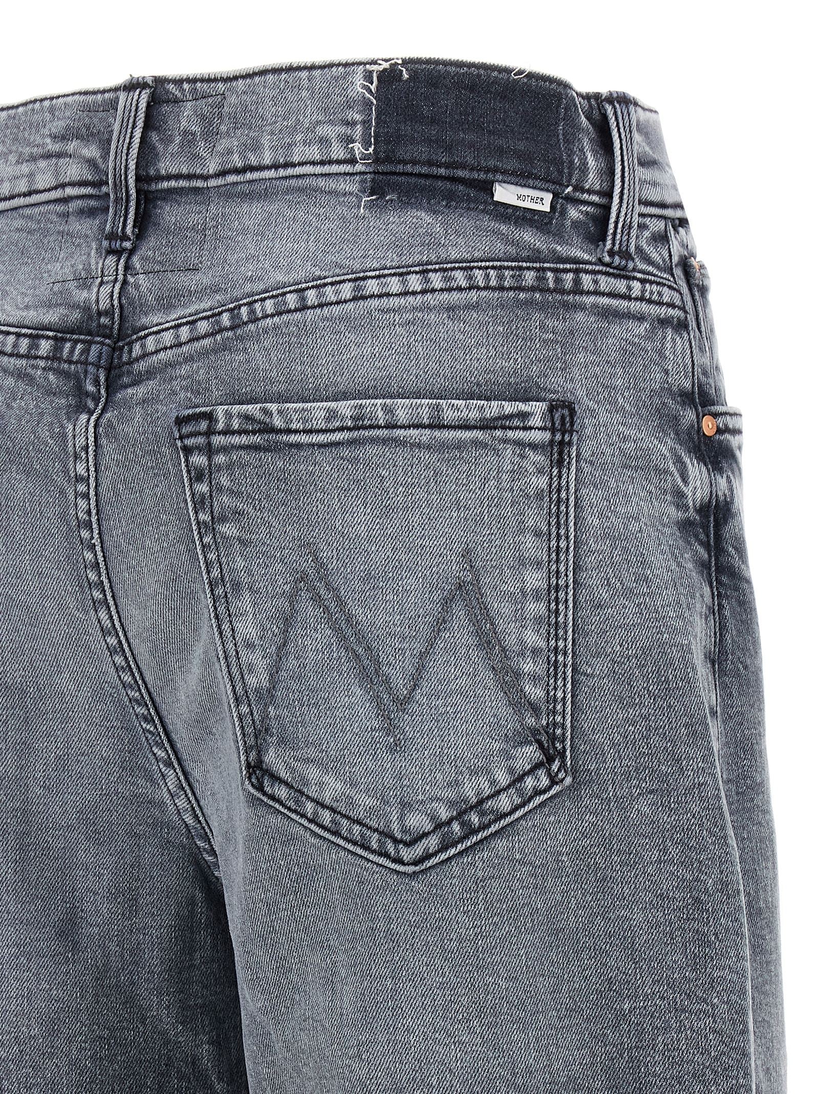 MOTHER - MOTHER - ’The Ditcher Roller Sneak’ jeans - Women’s Clothing