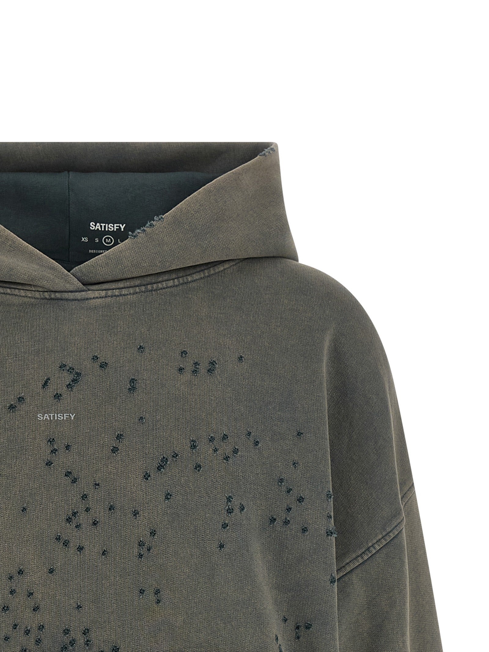 SATISFY Mothtech Hoodie Grey