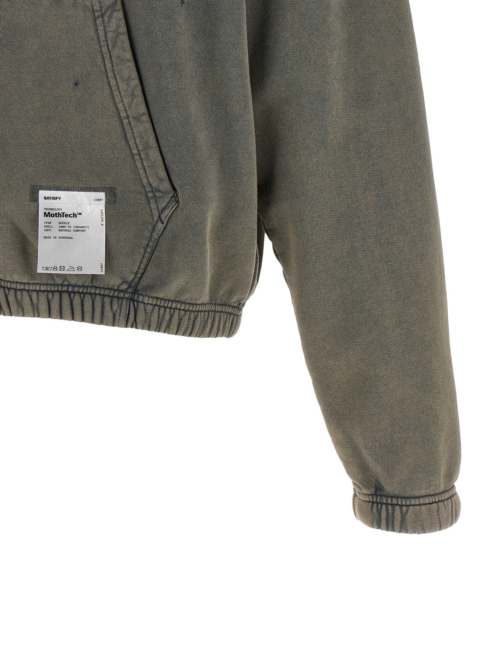 SATISFY Mothtech Hoodie Grey