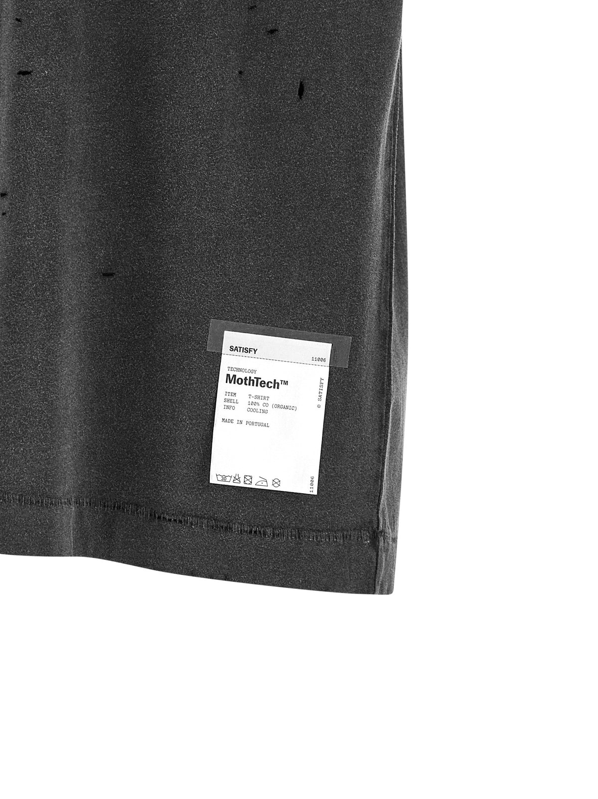 SATISFY Mothtech Shirt Black