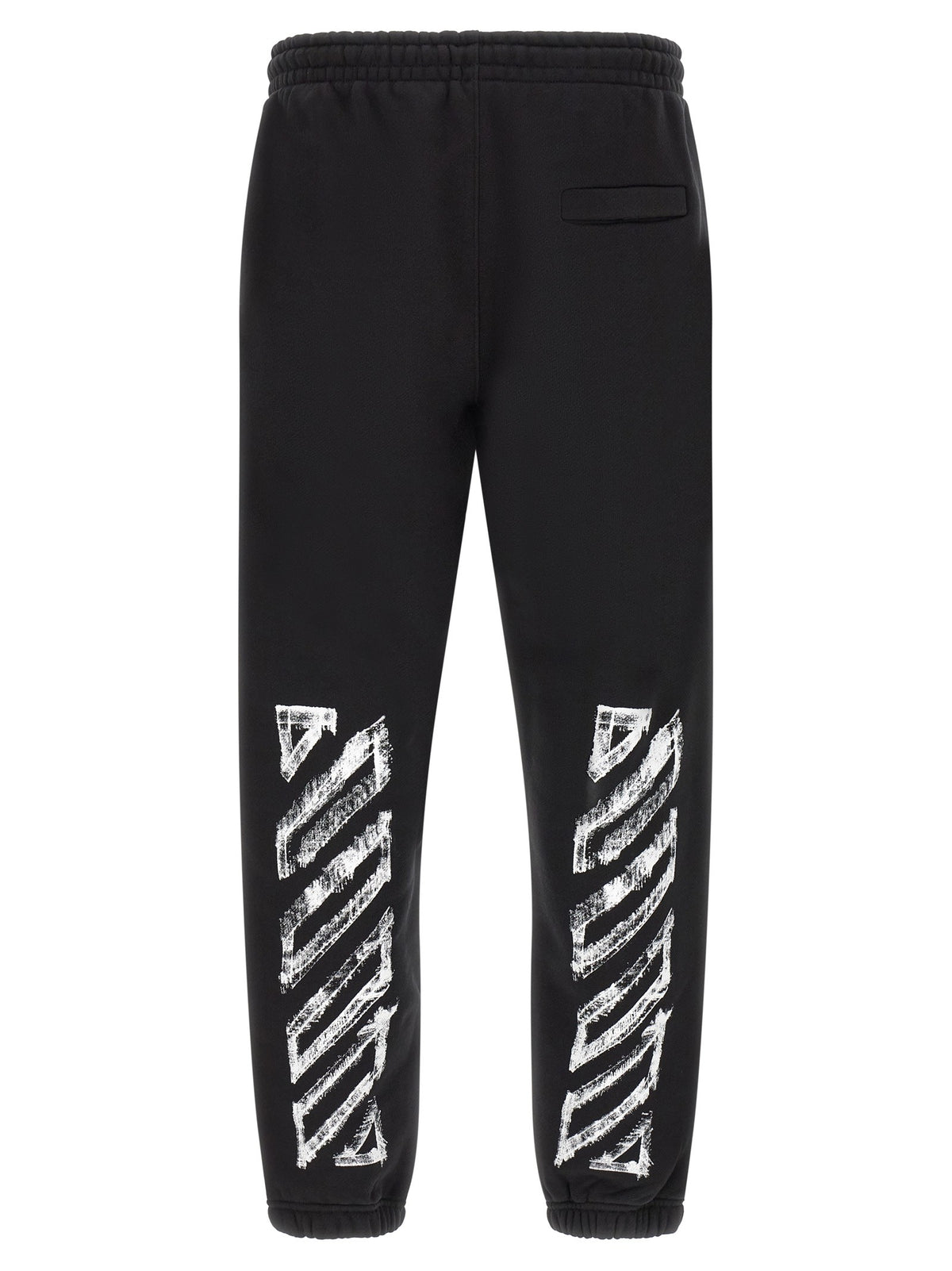 Off-White Motion Arrow Cuffed Joggers Black, view 2