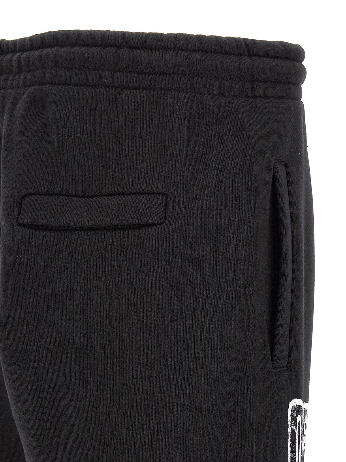 Off-White Motion Arrow Cuffed Joggers Black, view 4