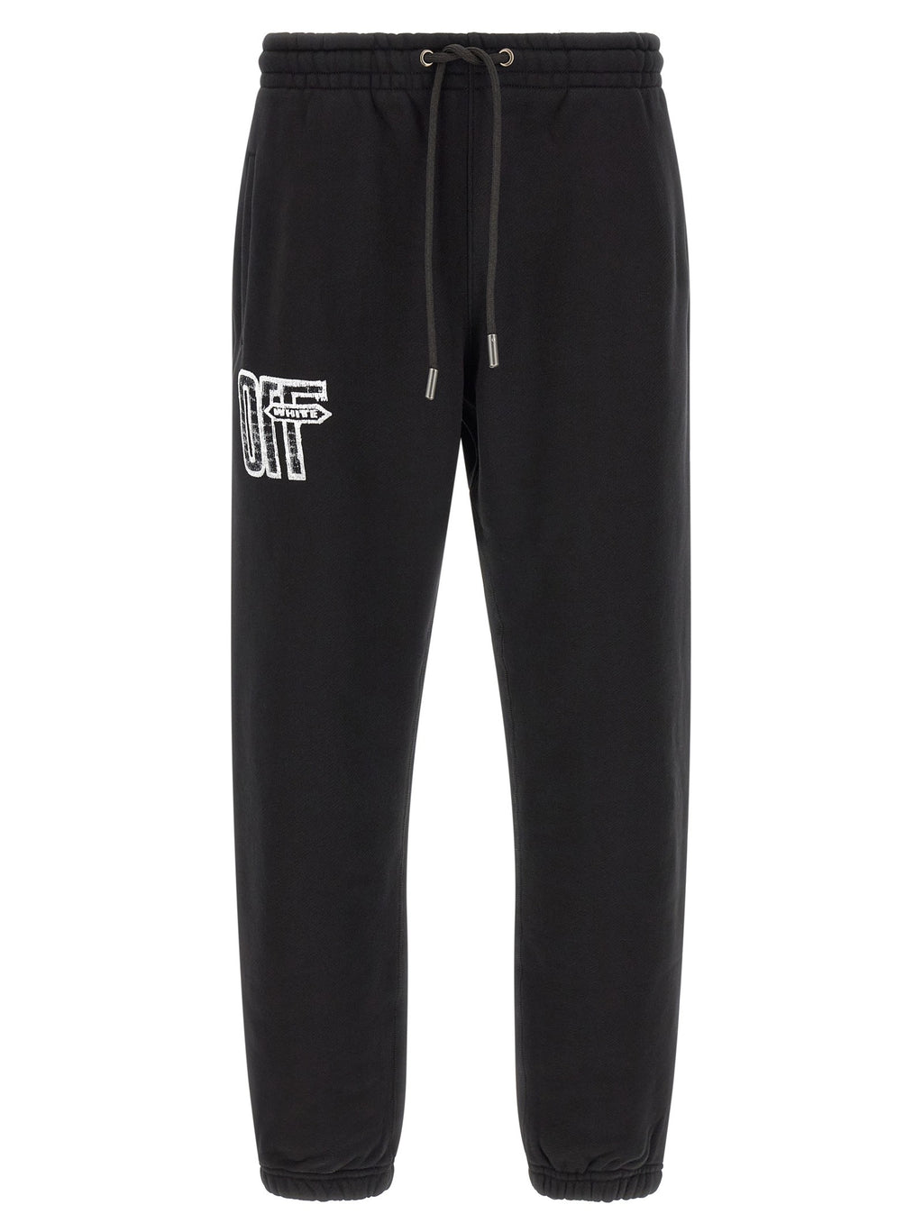 Off-White Motion Arrow Cuffed Joggers Black