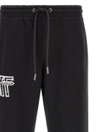 Off-White Motion Arrow Cuffed Joggers Black, view 3