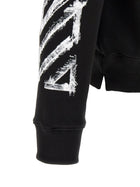Off-White Motion Arrow Skate Hoodie Black, view 4