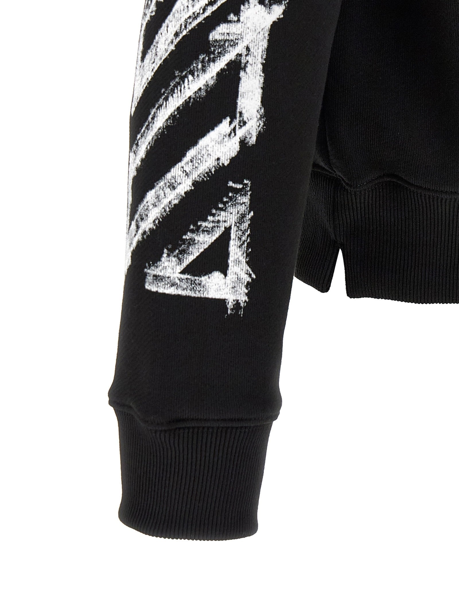 Off-White Motion Arrow Skate Hoodie Black