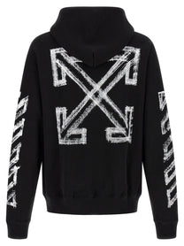 Off-White Motion Arrow Skate Hoodie Black