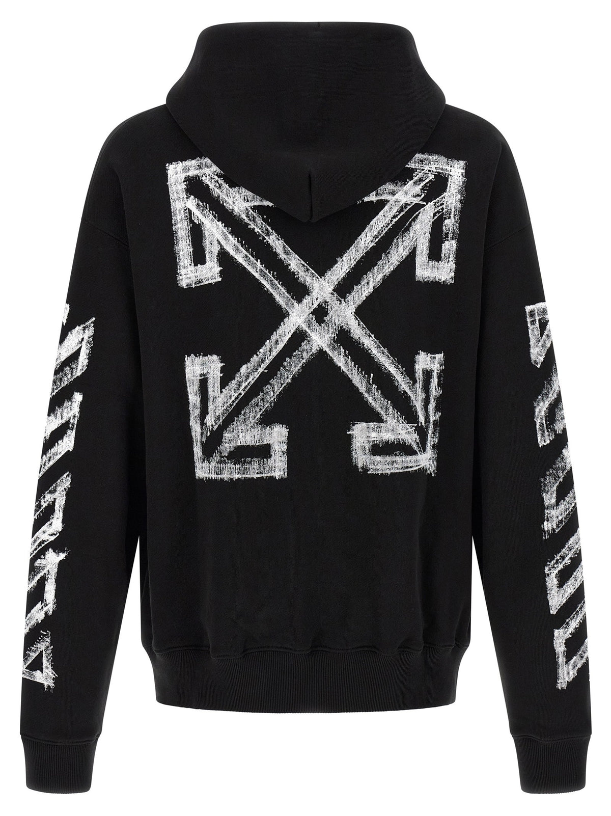 Off-White Motion Arrow Skate Hoodie Black, view 2