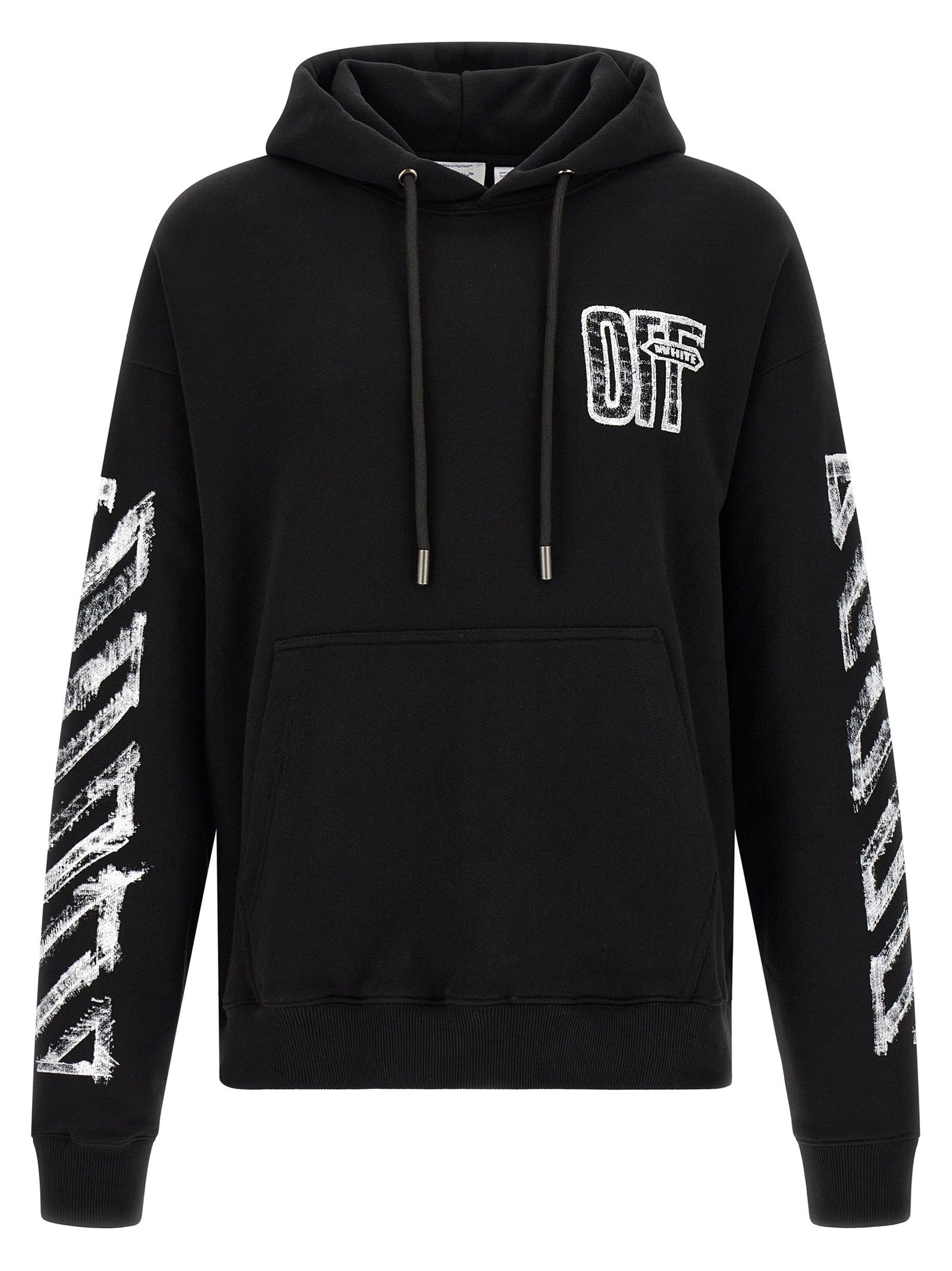 Off-White Motion Arrow Skate Hoodie Black