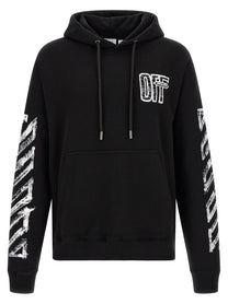 Off-White Motion Arrow Skate Hoodie Black