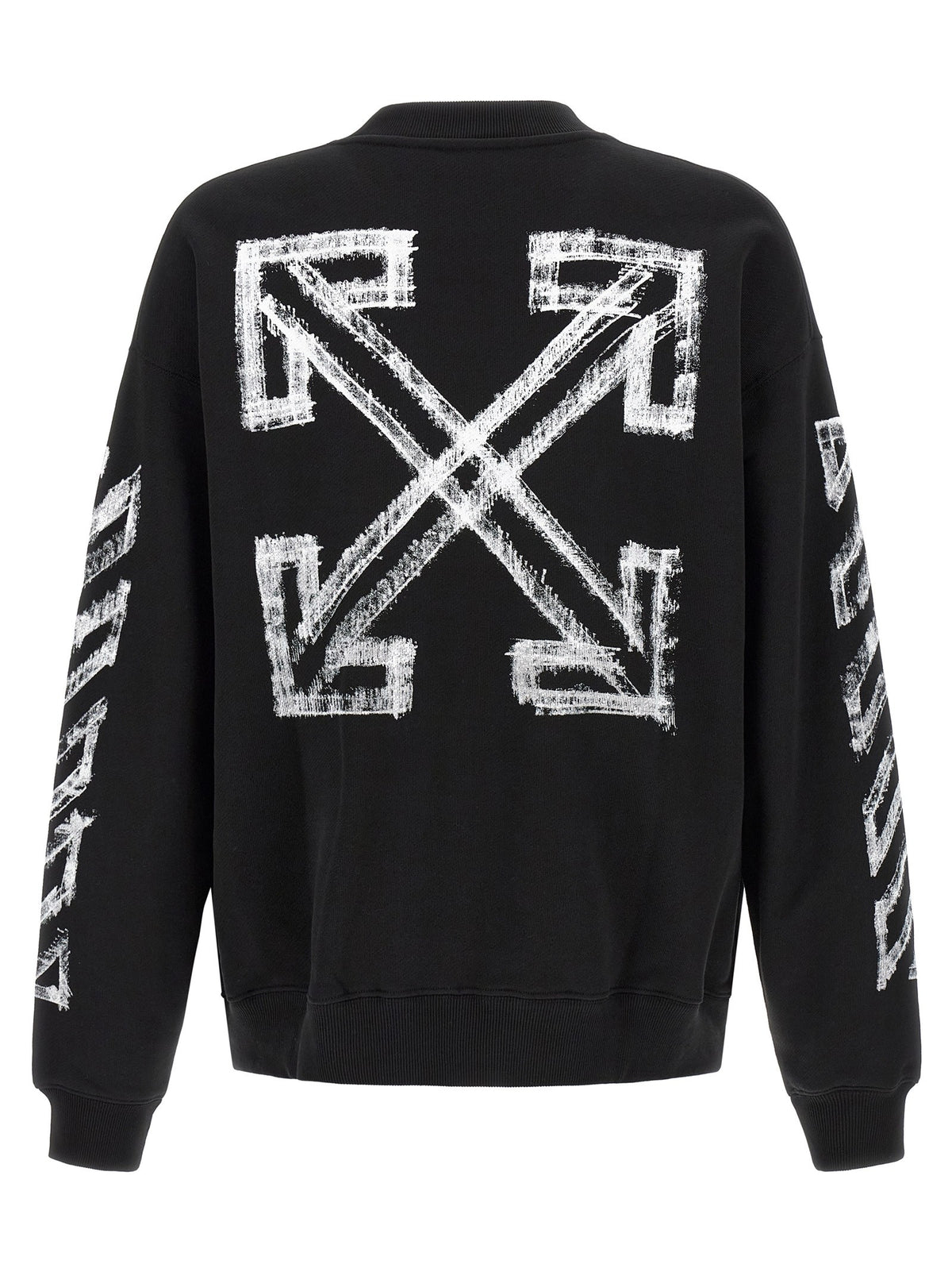 Off-White Motion Arrow Skate Sweatshirt Black