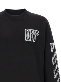 Off-White Motion Arrow Skate Sweatshirt Black