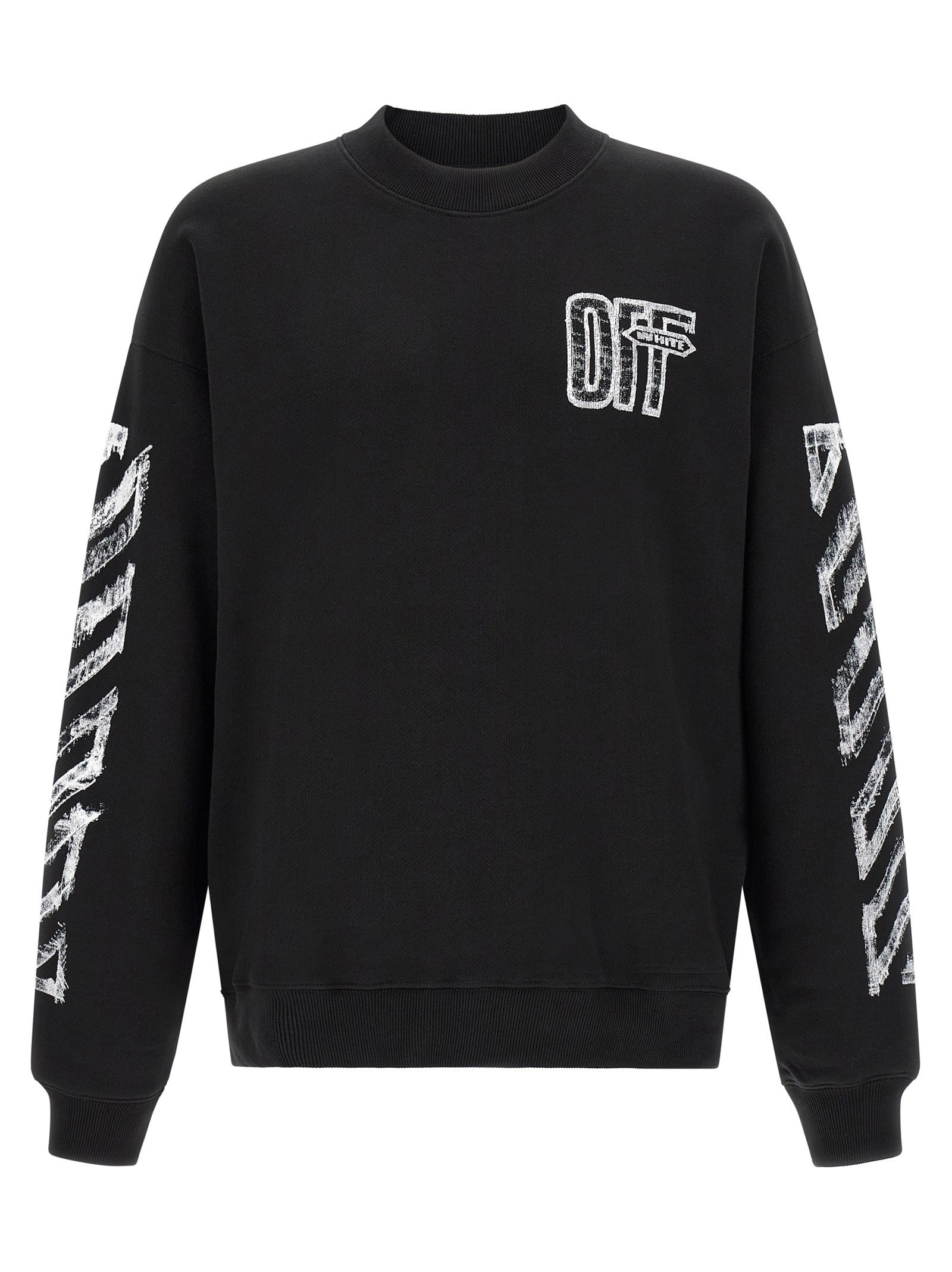 Off-White Motion Arrow Skate Sweatshirt Black