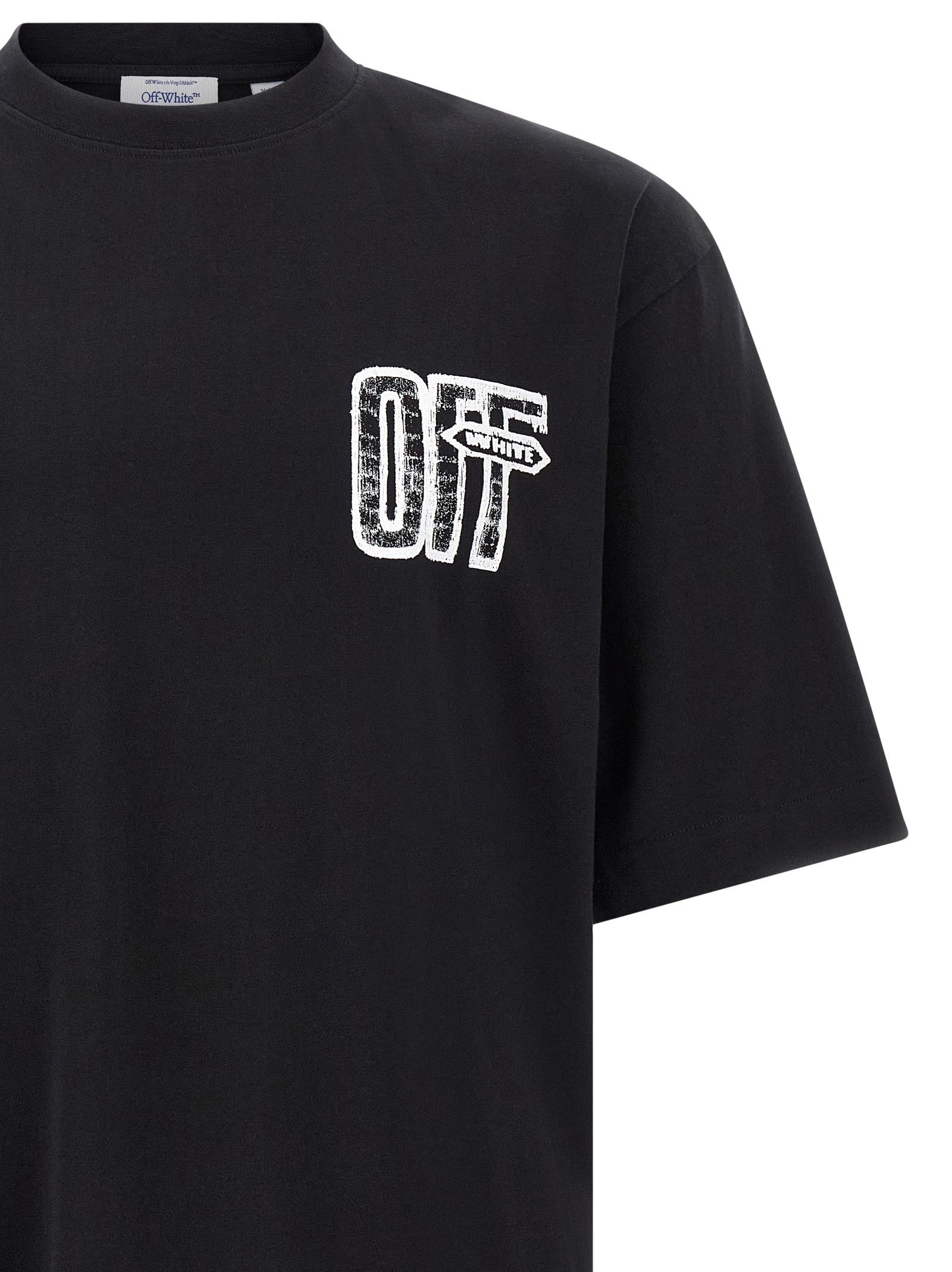 Off-White Motion Arrow Skate Shirt Black