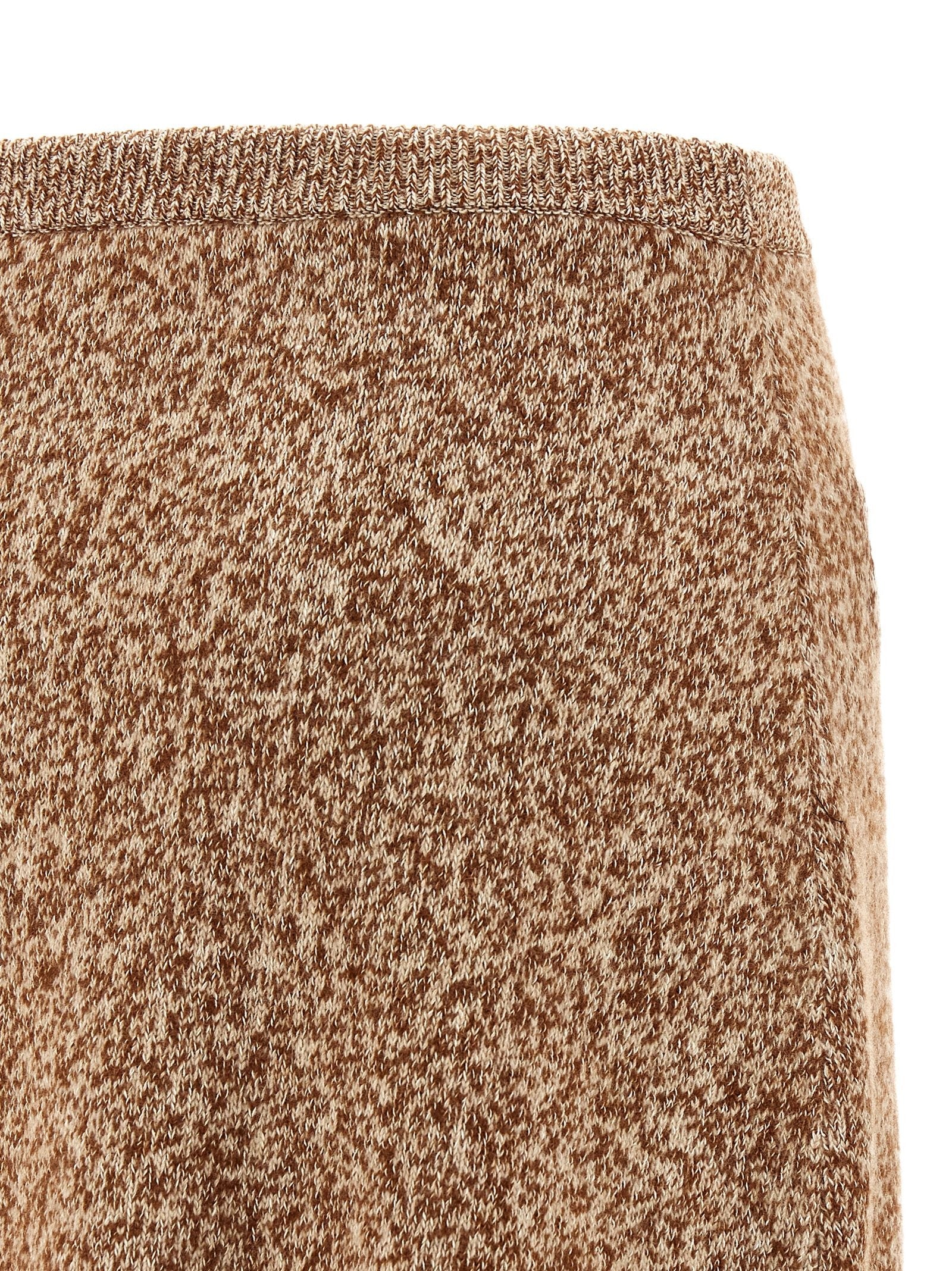 Versace Mouline Skirt Gold
